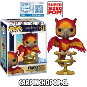 (PREVENTA) FUNKO POP PREMIUM HARRY POTTER - FAWKES 211 EXCLUSIVO SUPER SIZED POP (Finales de OCTUBRE)