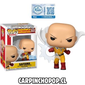 (PREVENTA) FUNKO POP ONE PUNCH MAN - SAITAMA 2531 EXCLUSIVO (Finales de OCTUBRE)