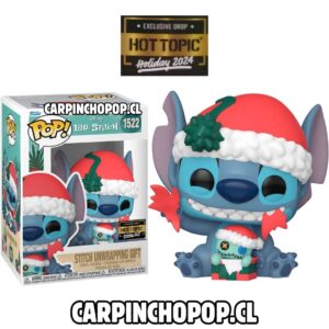(PREVENTA) FUNKO POP DISNEY LILO Y STITCH - STITCH UNWRAPPING GIFT 1522 EXCLUSIVO HOT TOPIC (Finales de OCTUBRE)