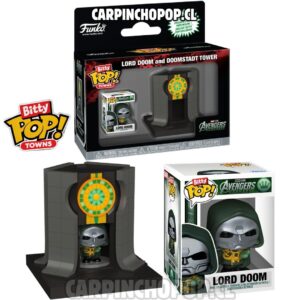 (PREVENTA) FUNKO BITTY POP TOWNS MARVEL AVENGERS DOOMSDAY - LORD DOOM AND DOOMSTADT TOWER (Finales de OCTUBRE)