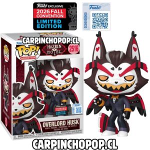 (PREVENTA) FUNKO POP TV HAZBIN HOTEL - OVERLORD HUSK 2516 EXCLUSIVO NYCC 2026 (Inicios de NOVIEMBRE)