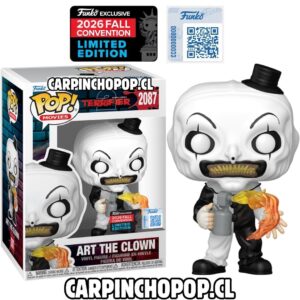 (PREVENTA) FUNKO POP MOVIES TERROR TERRIFIER - ART THE CLOWN 2087 EXCLUSIVO NYCC 2026 (Inicios de NOVIEMBRE)
