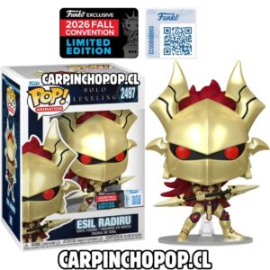 (PREVENTA) FUNKO POP SOLO LEVELING - ESIL RADIRU 2497 EXCLUSIVO NYCC 2026 (Inicios de NOVIEMBRE)