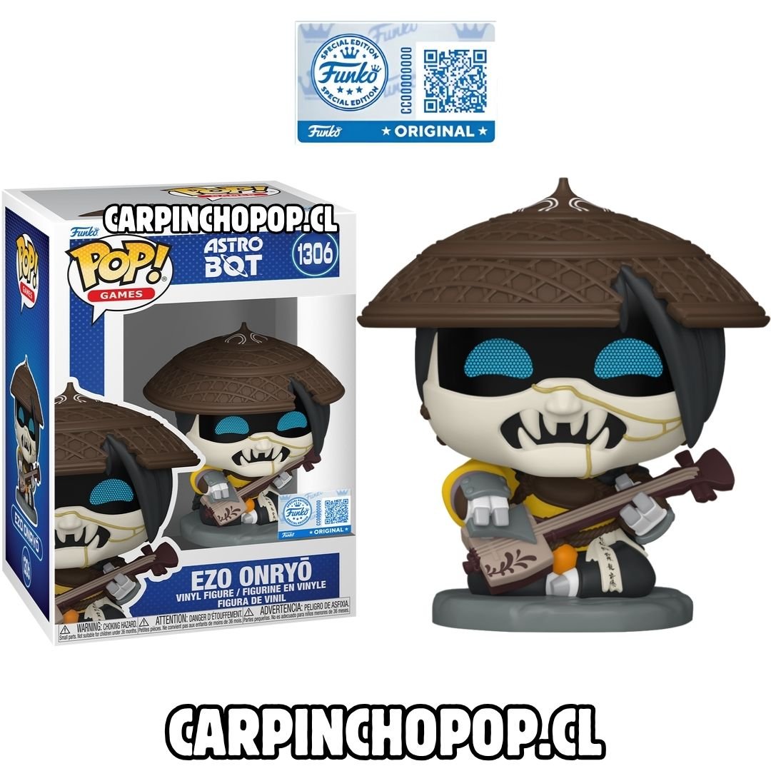 (PREVENTA) FUNKO POP GAMES ASTRO BOT - EZO ONRYO 1306 EXCLUSIVO (Finales de OCTUBRE)