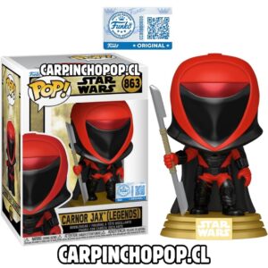 (PREVENTA) FUNKO POP STAR WARS - CARNOR JAX LEGENDS 863 EXCLUSIVO (Mediados de NOVIEMBRE)