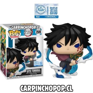 (PREVENTA) FUNKO POP DEMON SLAYER - GIYU TOMIOKA 2509 EXCLUSIVO (Mediados de NOVIEMBRE)