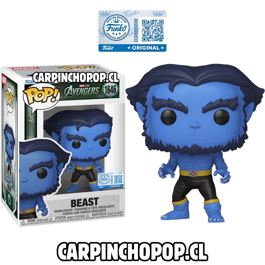 (PREVENTA) FUNKO POP MARVEL AVENGERS DOOMSDAY - BEAST 1646 EXCLUSIVO (Finales de NOVIEMBRE)